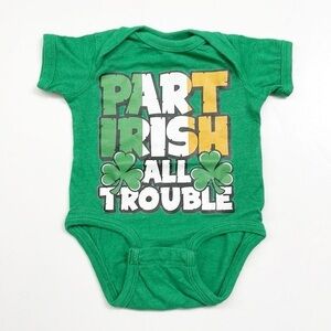 Rabbit Skins Irish baby bodysuit